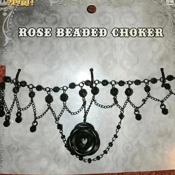 Spirit Halloween Other - Rose Beaded Choker